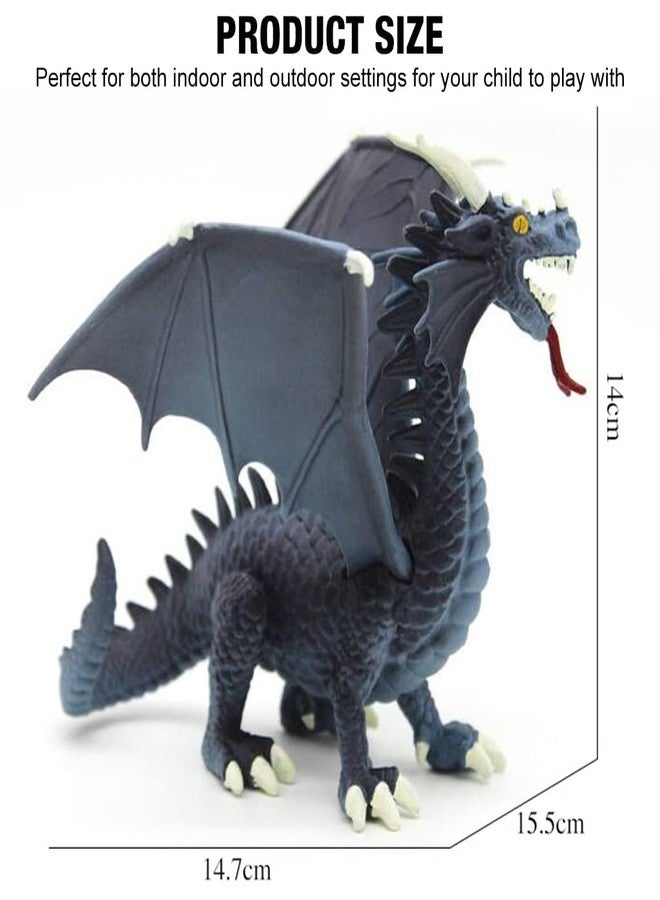 Mallexo 3D Flying Dragon Dinosaur Toys for Kids Realistic Dinosaurs Figure Playset Item Learning & Educational Dino World Dragons Toys for Girls & Boys Animal Action Figurine Birthday Gift - Image 3